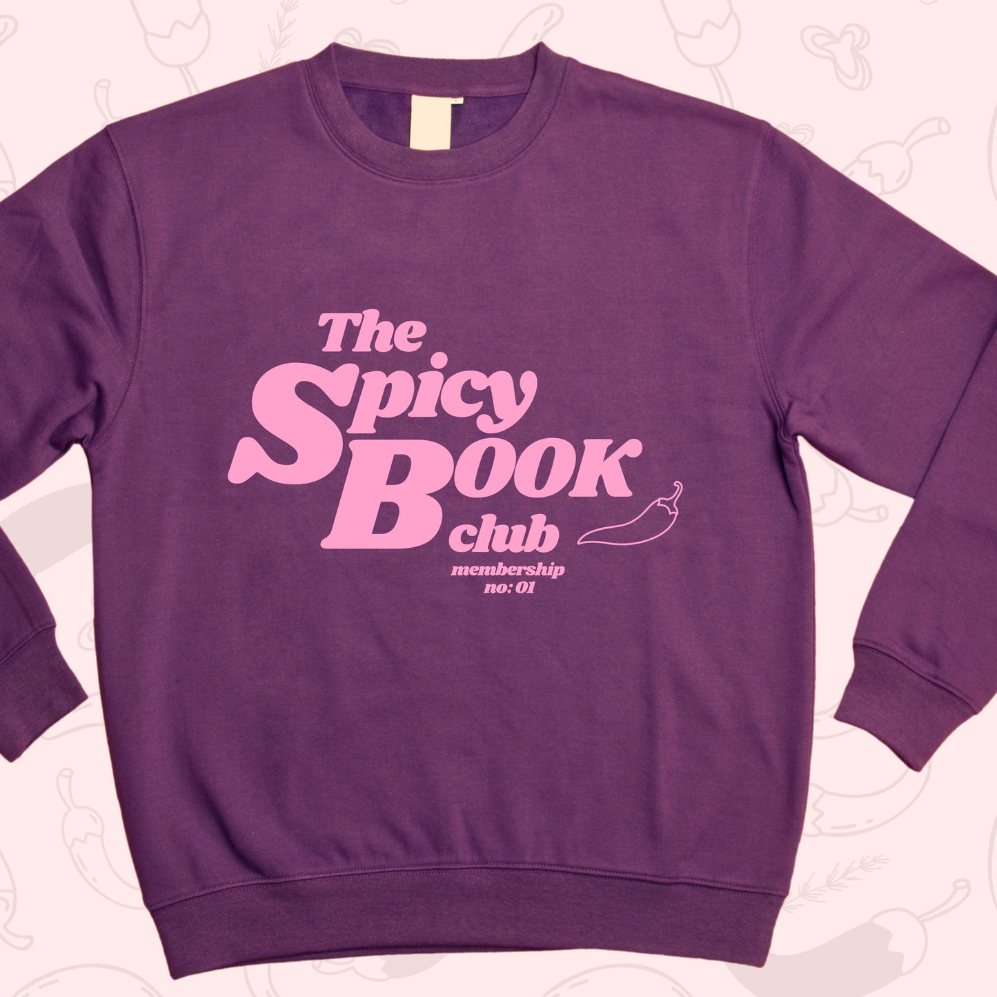 THE SPICY BOOK CLUB SWEATER