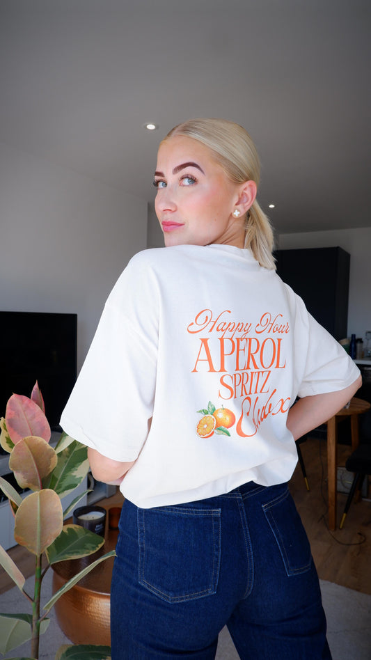 APEROL SPRITZ BOYFRIEND FIT T-SHIRT