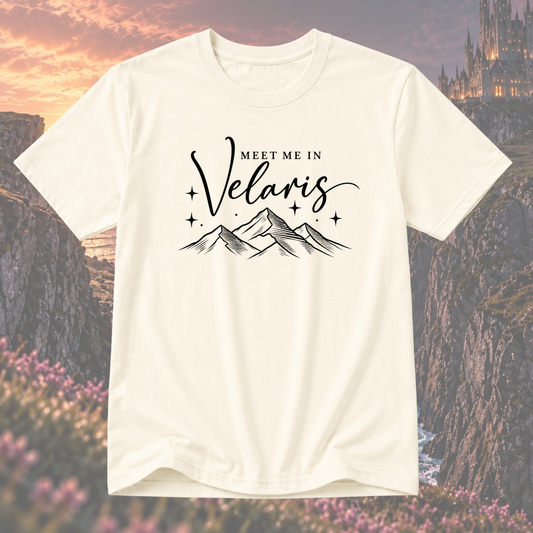 Meet Me in Velaris T-Shirt | ACOTAR Inspired Bookish Tee
