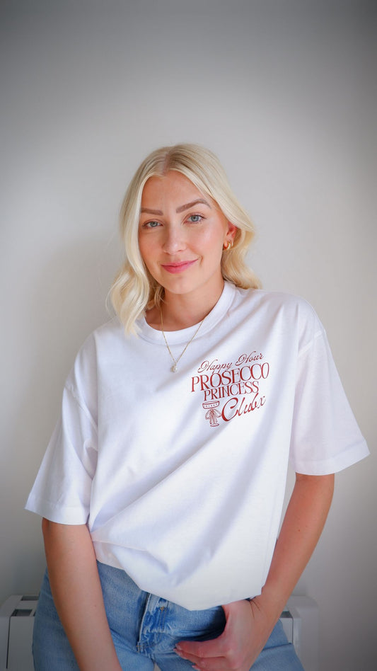 PROSECCO PRINCESS BOYFRIEND FIT T-SHIRT