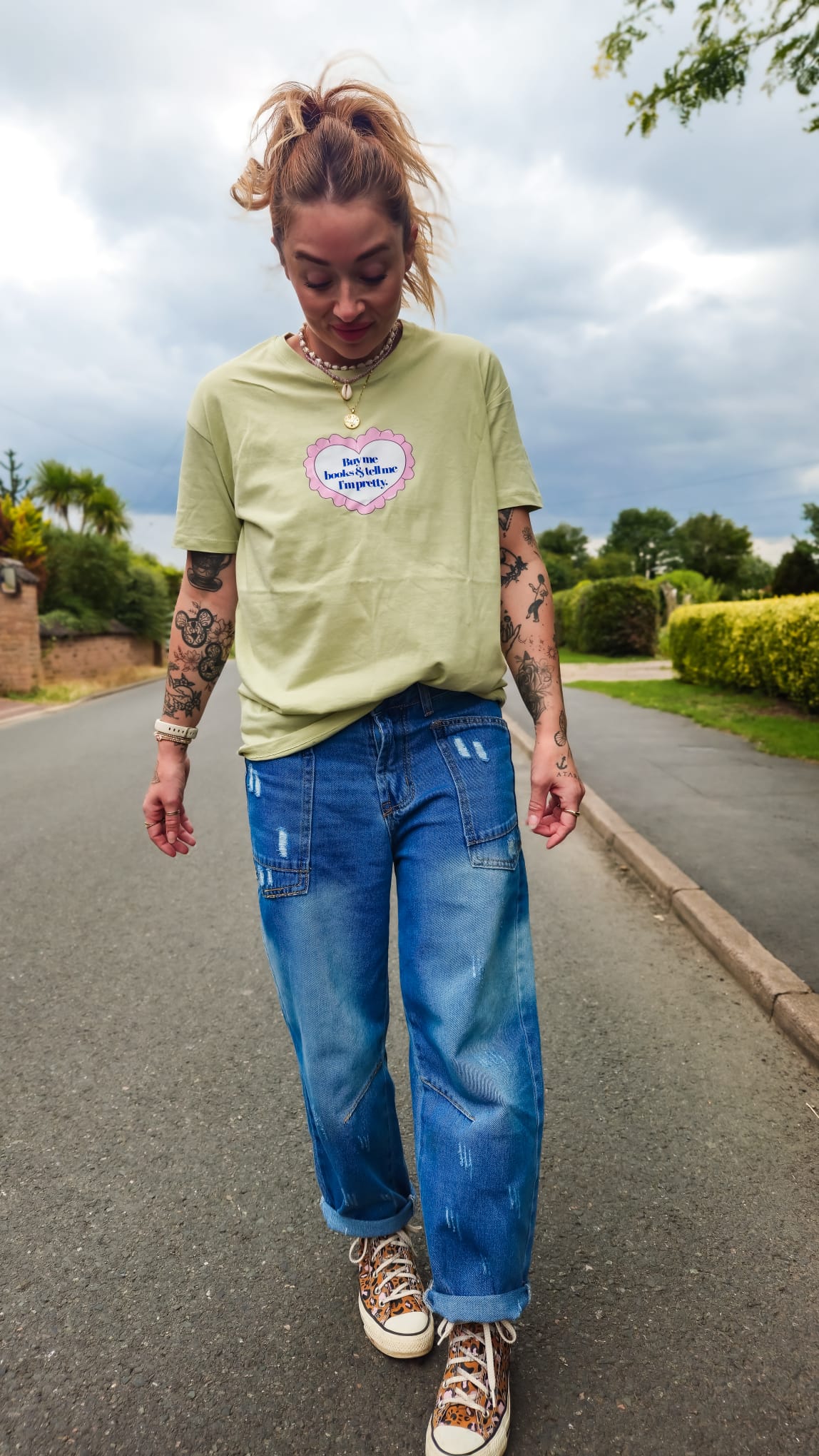 BUY ME BOOKS & TELL ME I’M PRETTY T-SHIRT