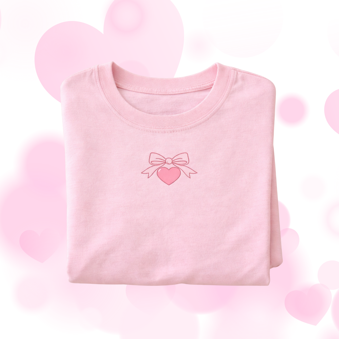 HEART & BOW T-SHIRT