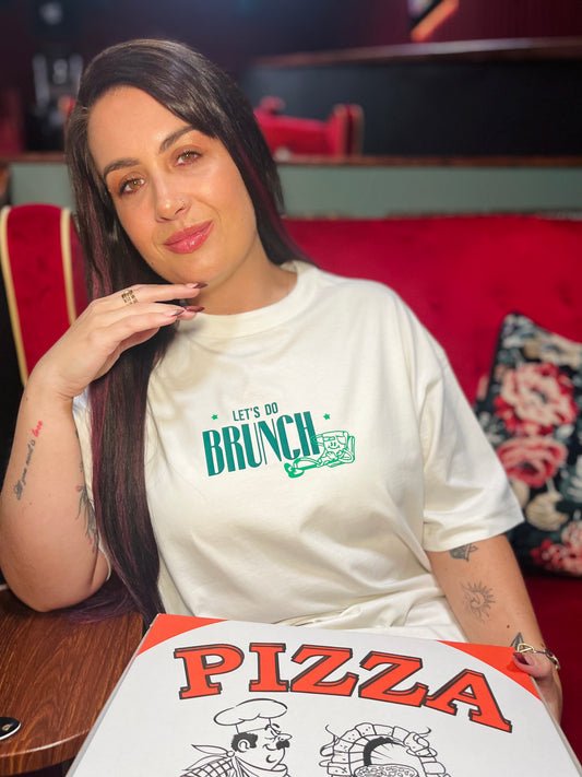 LET'S DO BRUNCH BOYFRIEND FIT TEE
