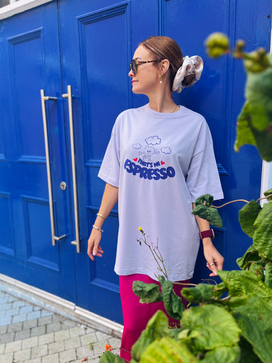 THAT'S ME ESPRESSO BOYFRIEND FIT TEE