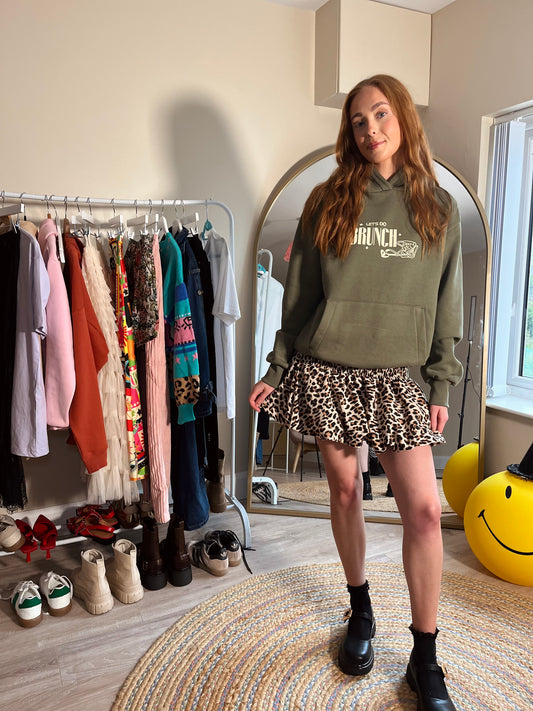 LET'S DO BRUNCH BOYFRIEND FIT HOODIE