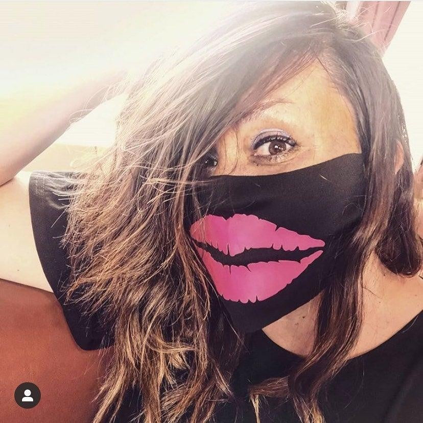 LIPS REUSABLE FACE MASK