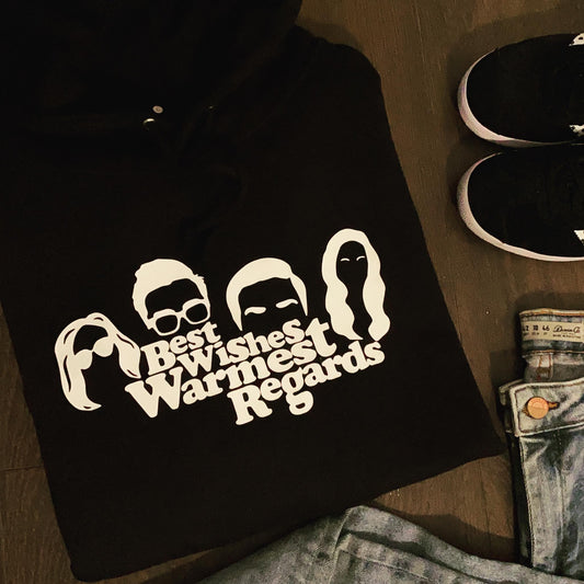 WARMEST REGARDS HOODIE-ThePaperPress