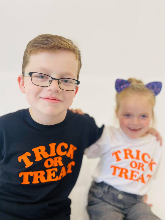 TRICK OR TREAT KIDS TEE-ThePaperPress