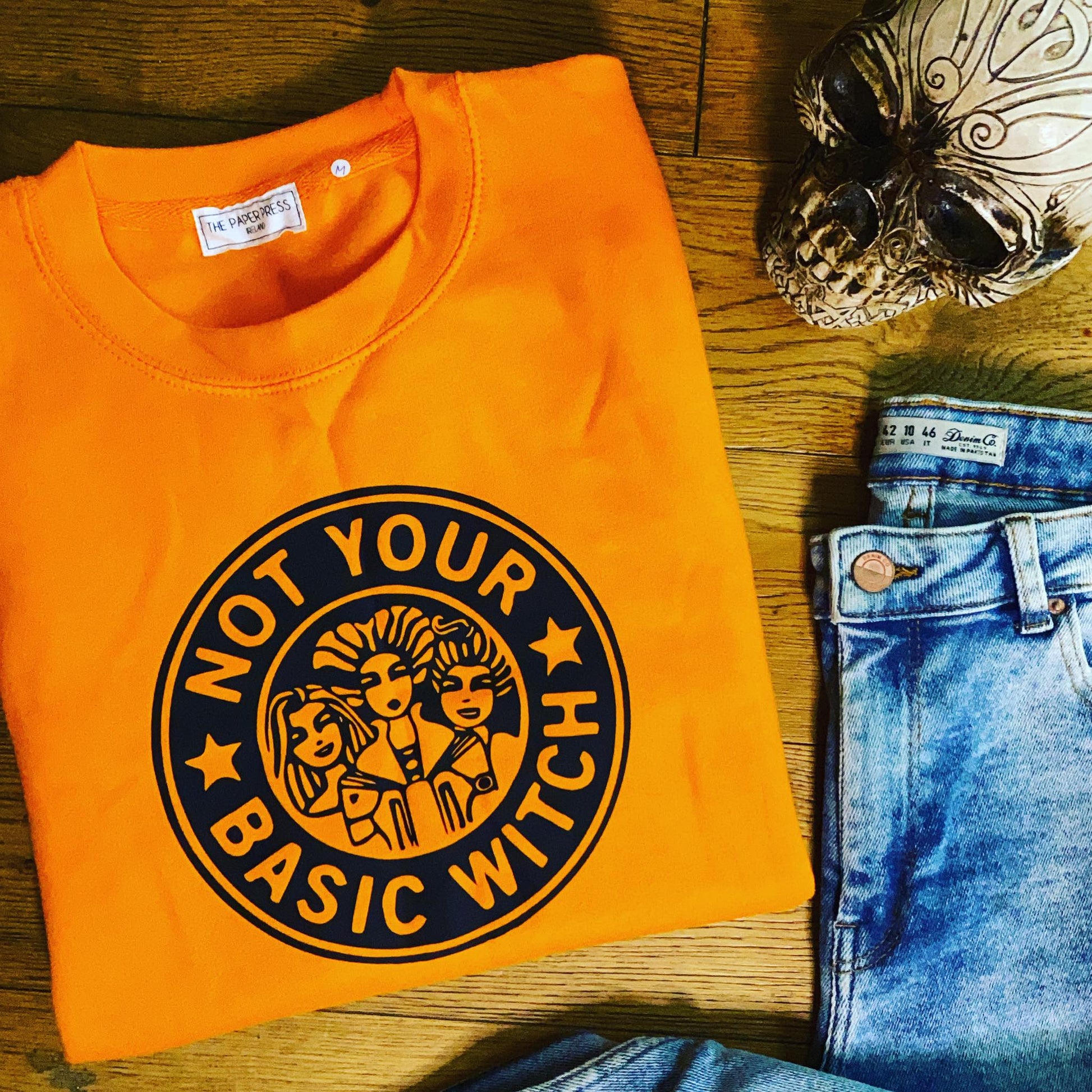 NOT YOUR BASIC WITCH SWEATER-ThePaperPress