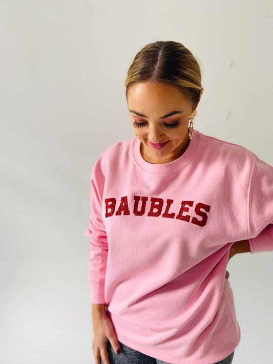 BAUBLES CHRISTMAS SWEATER-ThePaperPress
