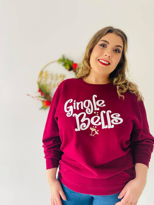 GINGLE BELLS CHRISTMAS SWEATER-ThePaperPress