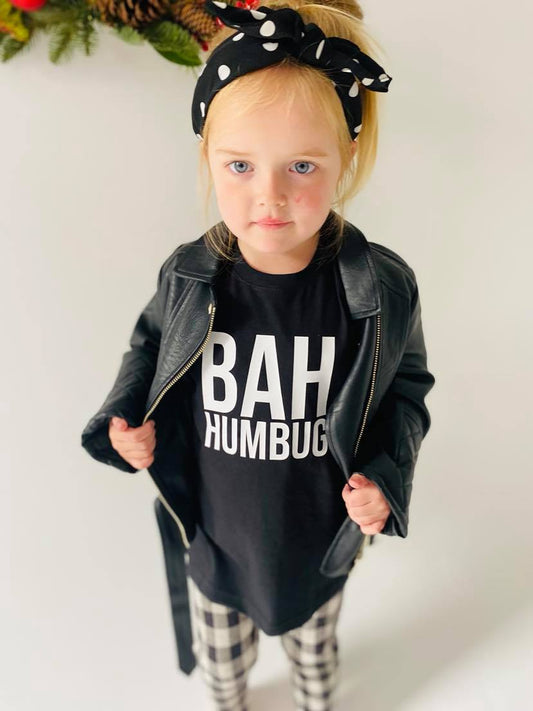 BAH HUMBUG KIDS TEE-ThePaperPress