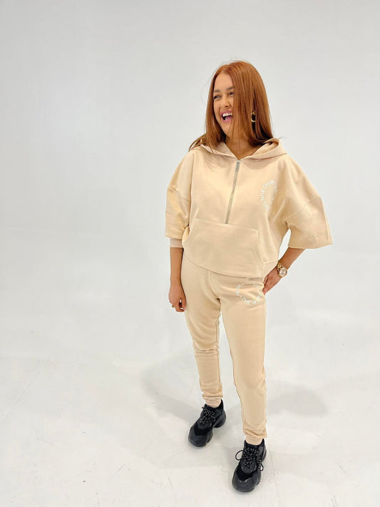 GIRLS RUN THE WORLD TRACKSUIT BOTTOMS