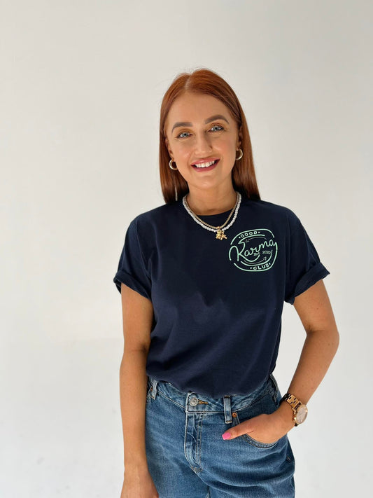 GOOD KARMA CLUB FRONT & REVERSE PRINT TEE