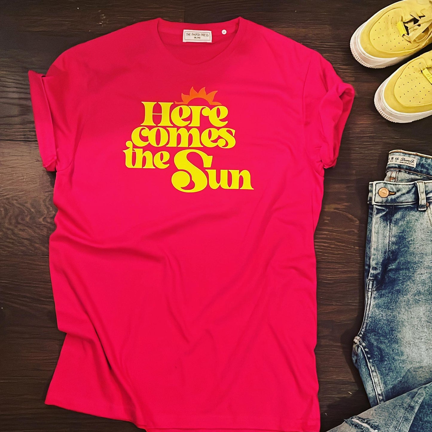 HERE COMES THE SUN T-SHIRT