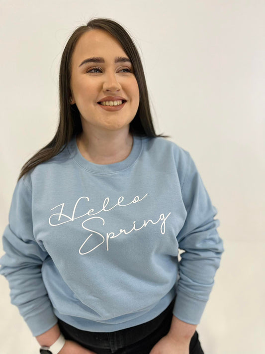 HELLO SPRING SWEATER
