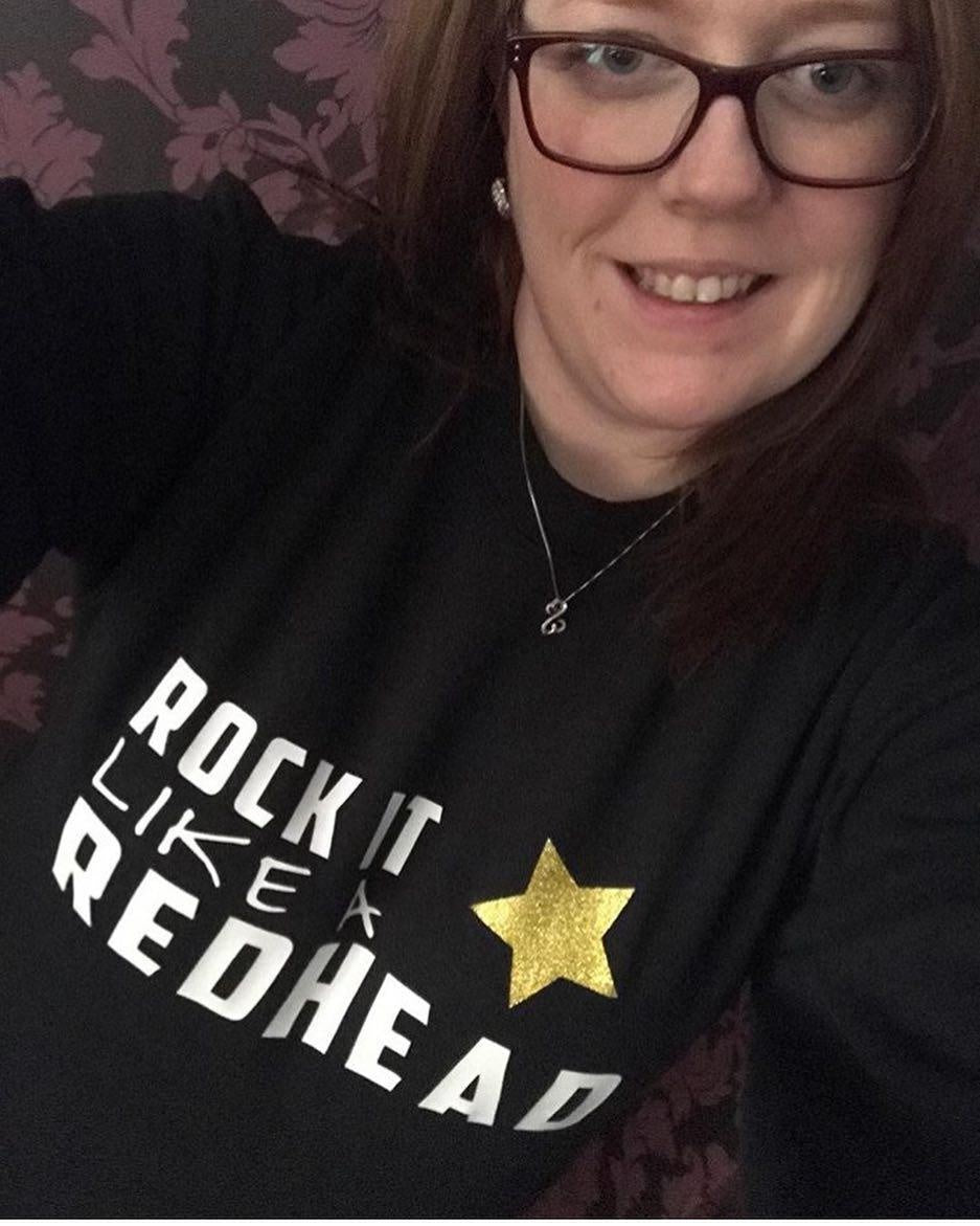 ROCK IT LIKE A REDHEAD SWEATER
