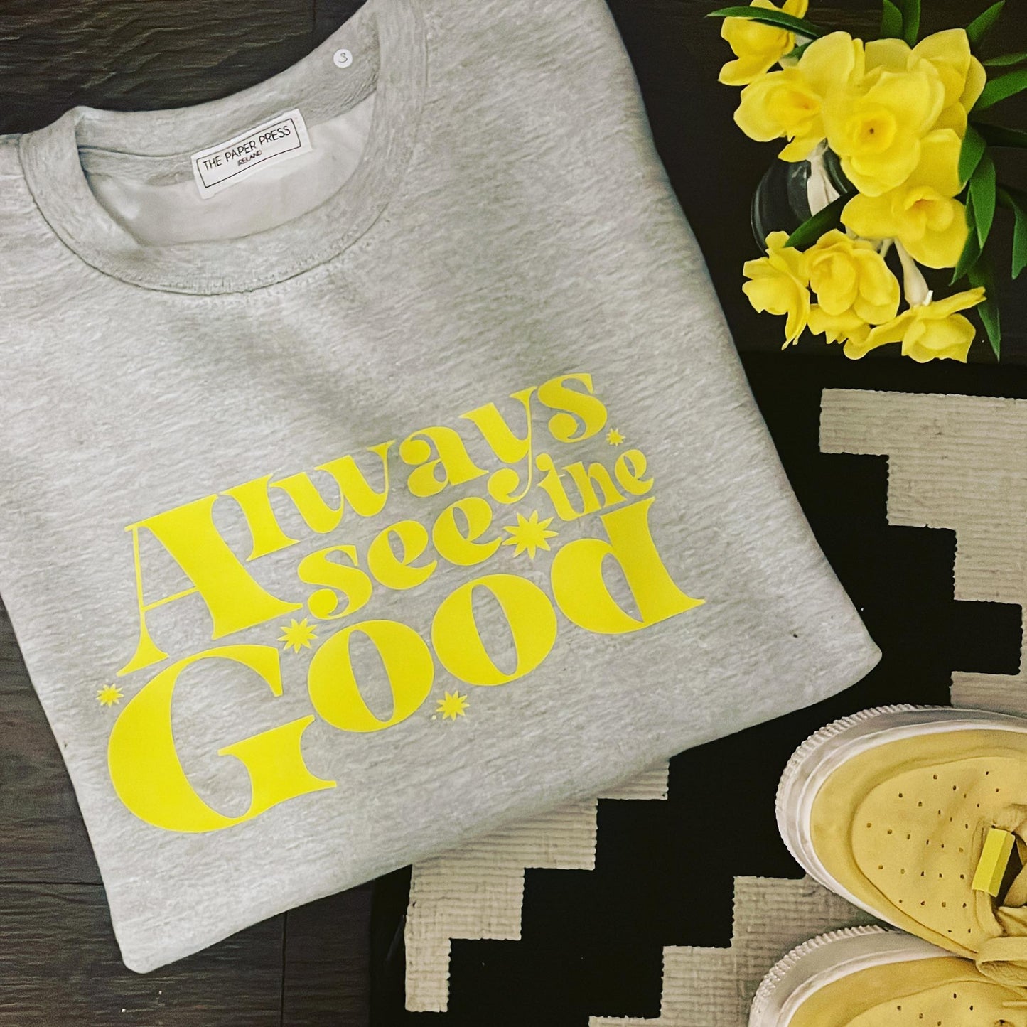 ALWAYS SEE THE GOOD SWEATER