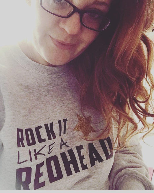 ROCK IT LIKE A REDHEAD SWEATER