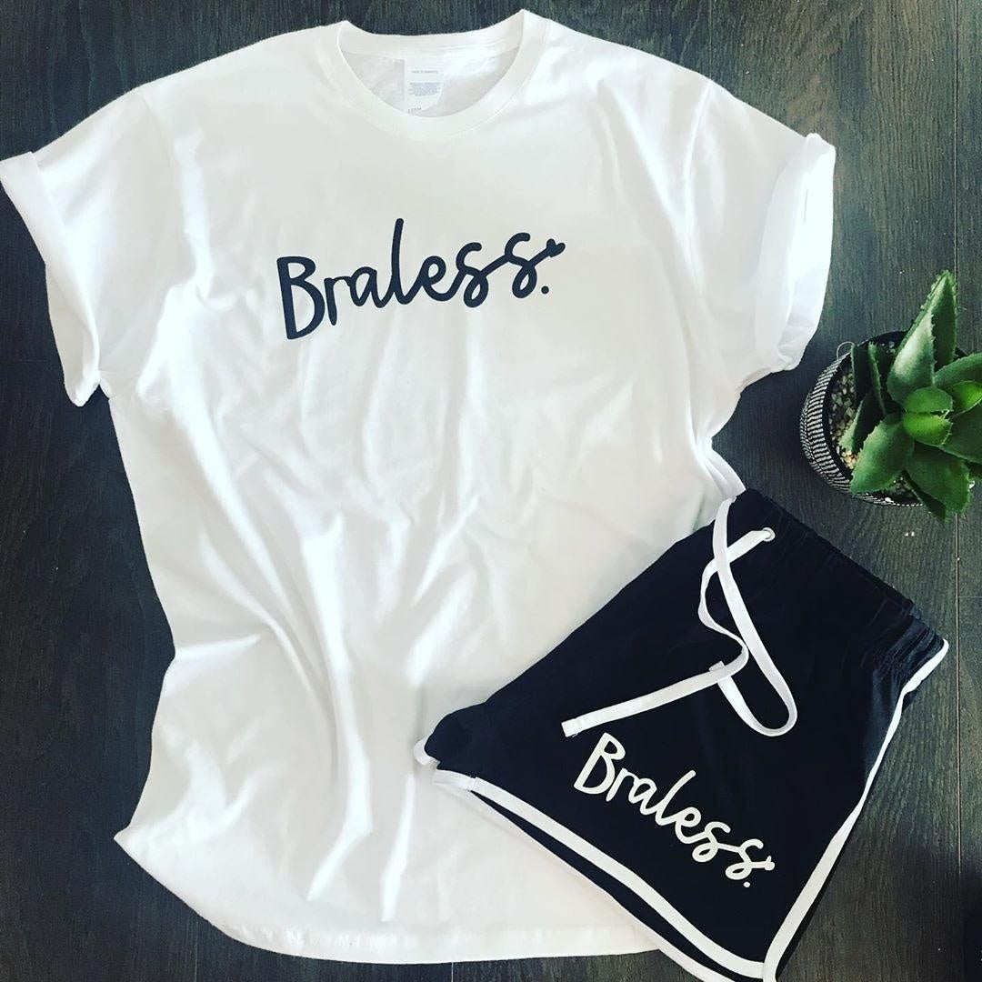 BRALESS SUMMER LOUNGE SET