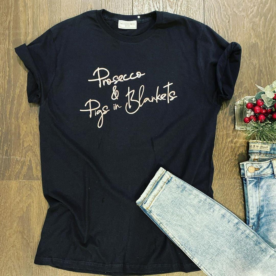 PIGS IN BLANKETS CHRISTMAS TEE