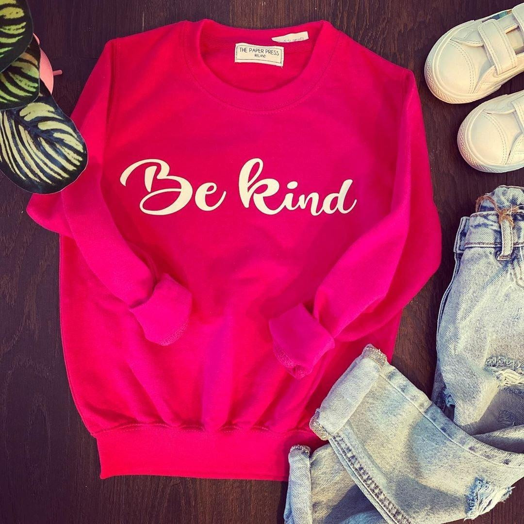 BE KIND KIDS SWEATER