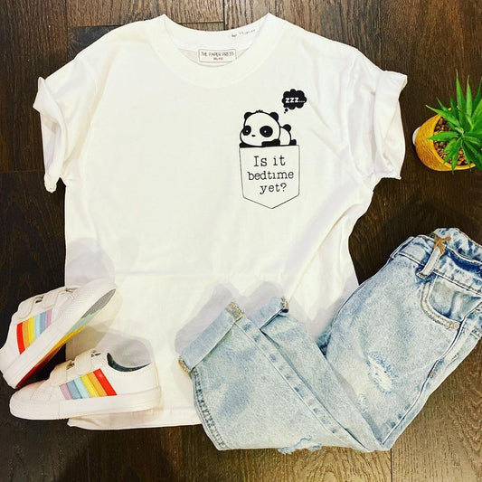 IS IT BEDTIME YET? KIDS TEE