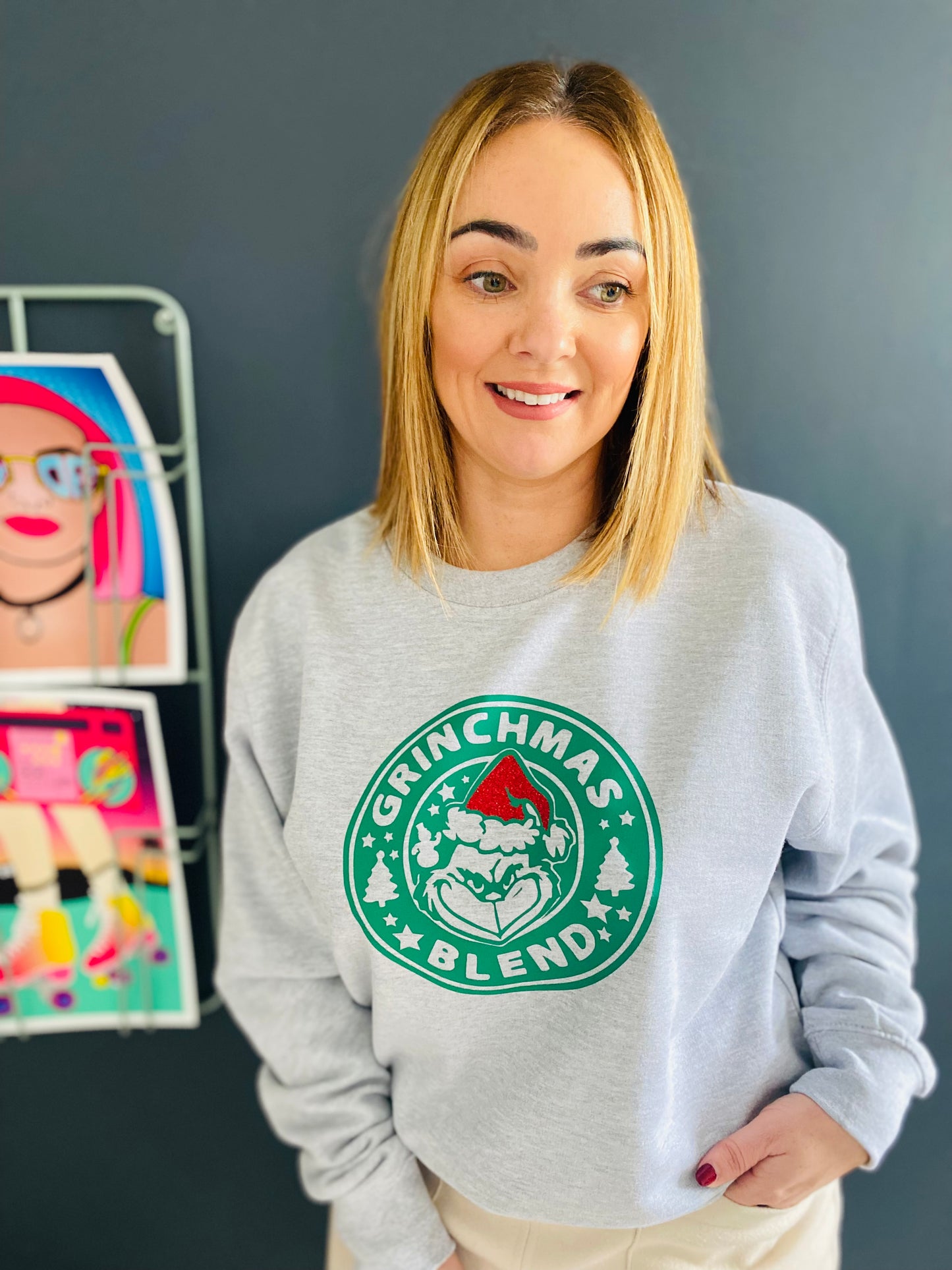GRINCHMAS BLEND CHRISTMAS SWEATER