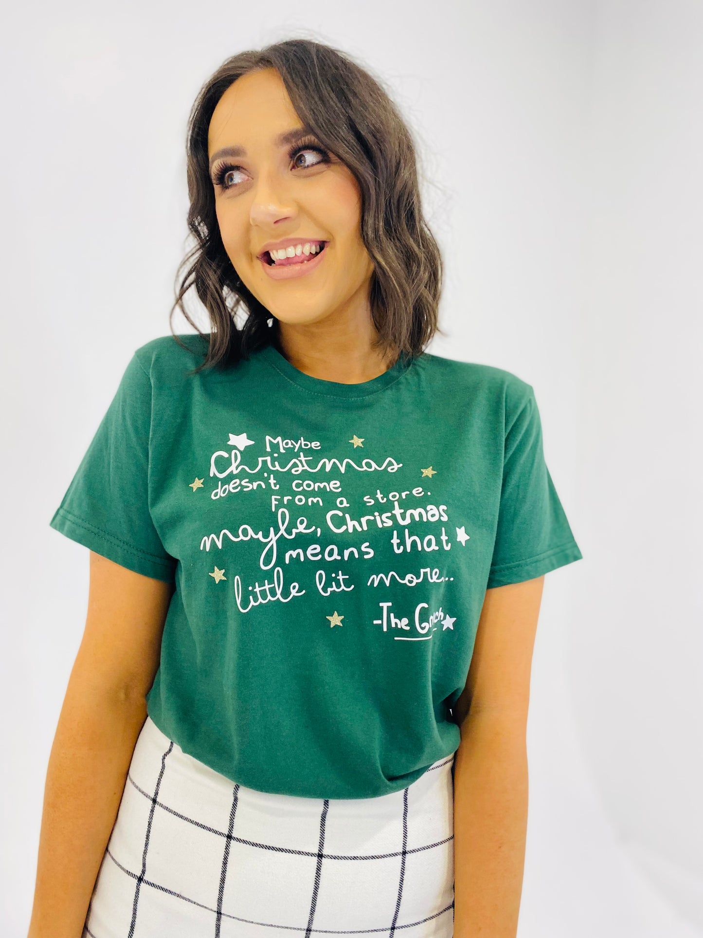 GRINCH POEM CHRISTMAS TEE
