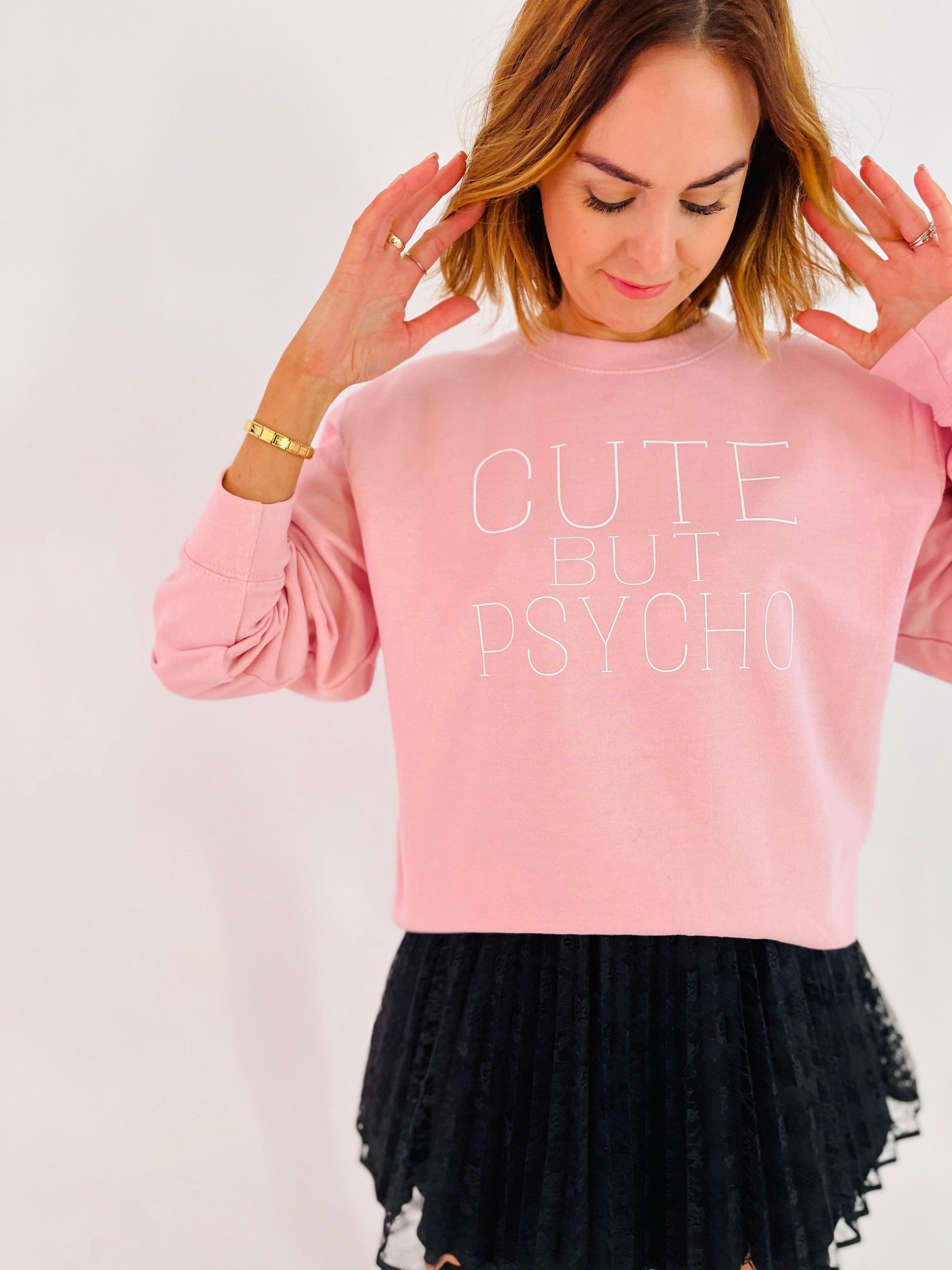 CUTE BUT PSYCHO SWEATER