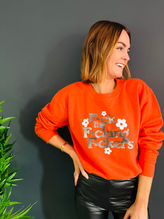COLOUR POP | FUCK THE FUCKING FUCKERS SWEATER-ThePaperPress