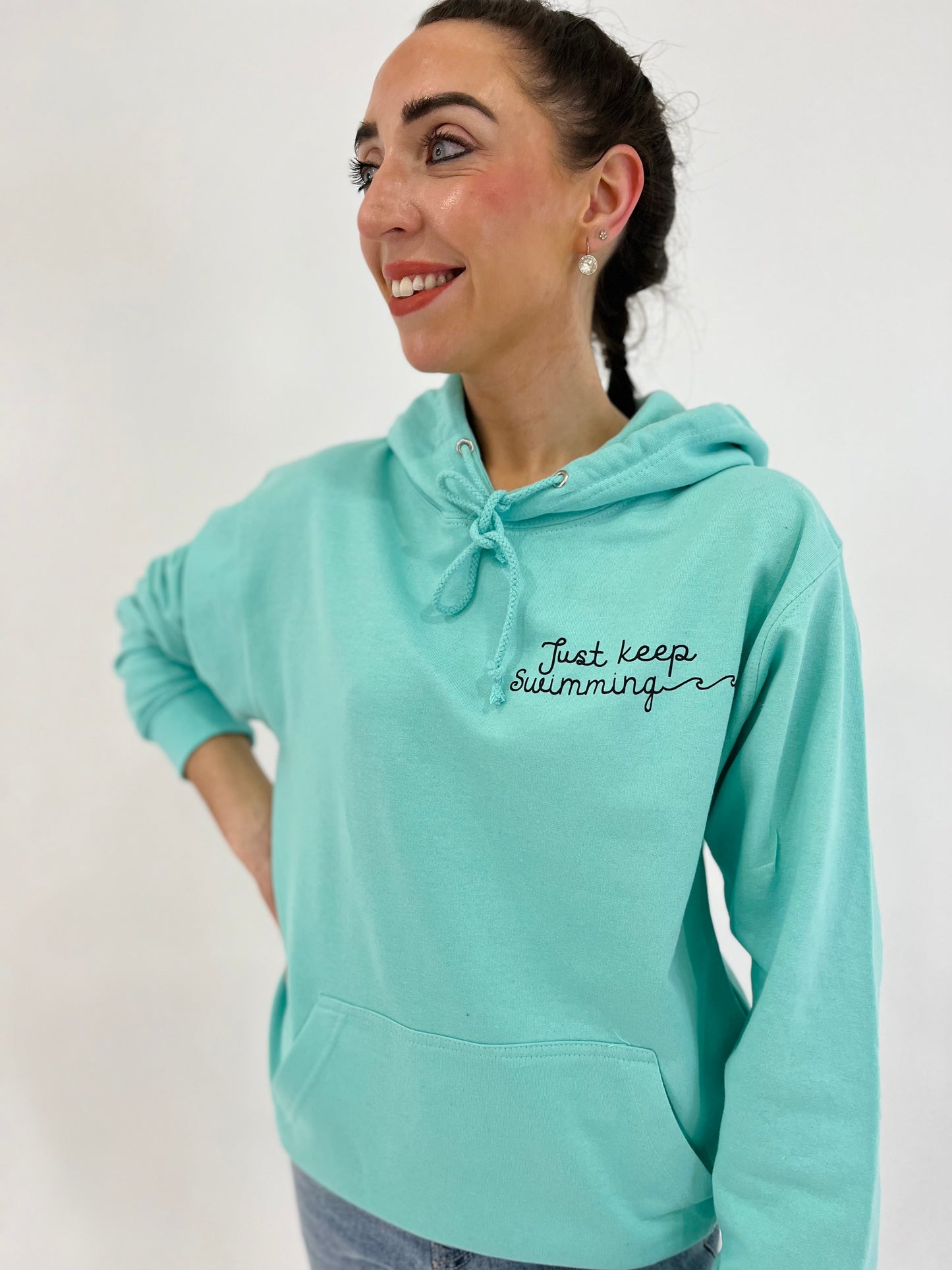 JUST KEEP SWIMMING HOODIE