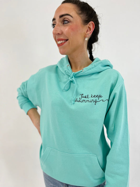 JUST KEEP SWIMMING HOODIE