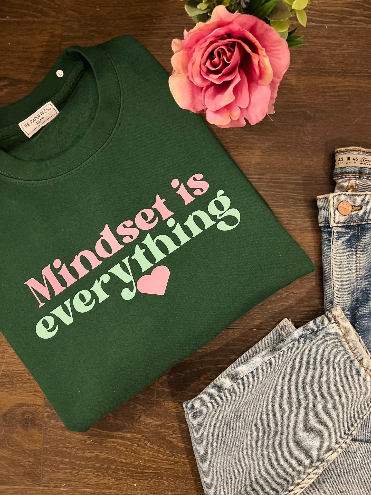 MINDSET IS EVERYTHING SWEATER