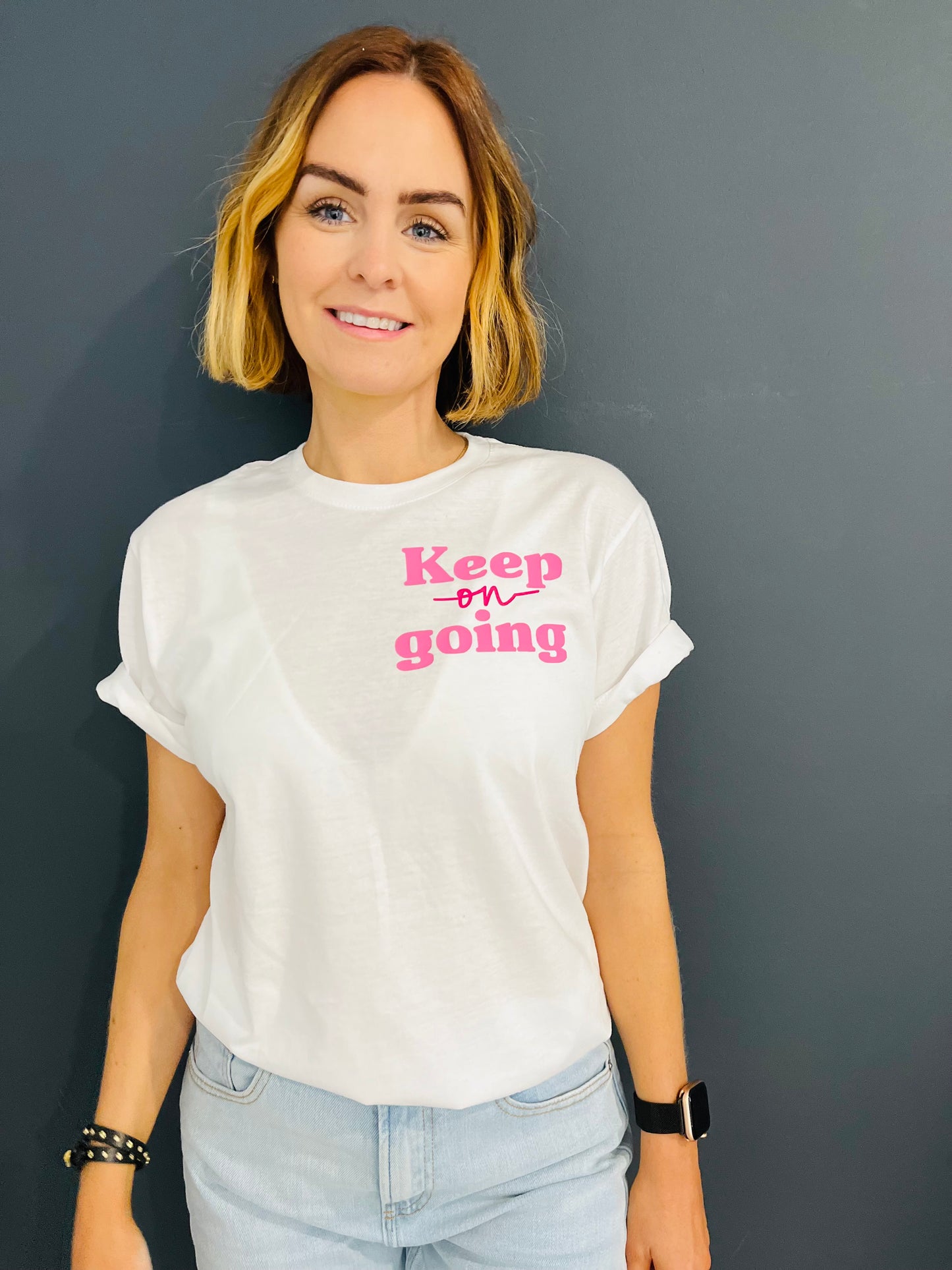 KEEP ON GOING T-SHIRT