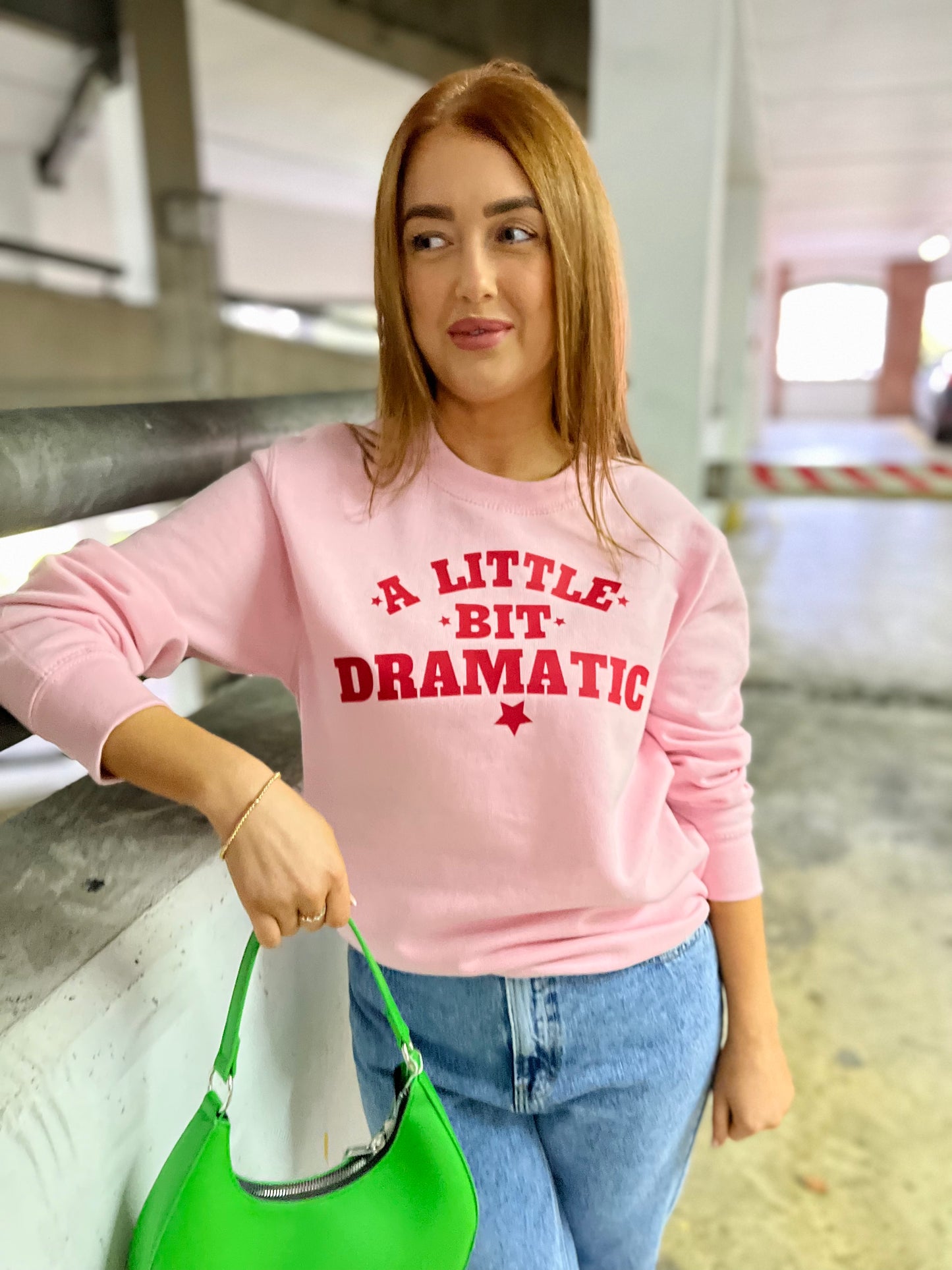 A LITTLE BIT DRAMATIC SWEATER