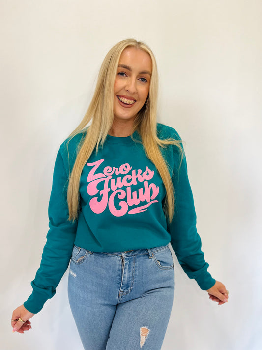 ZERO FUCKS CLUB SWEATER