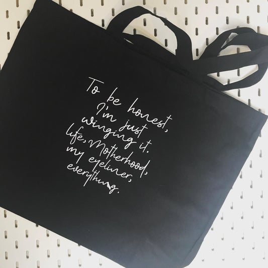 WINGING IT MAMA TOTE BAG
