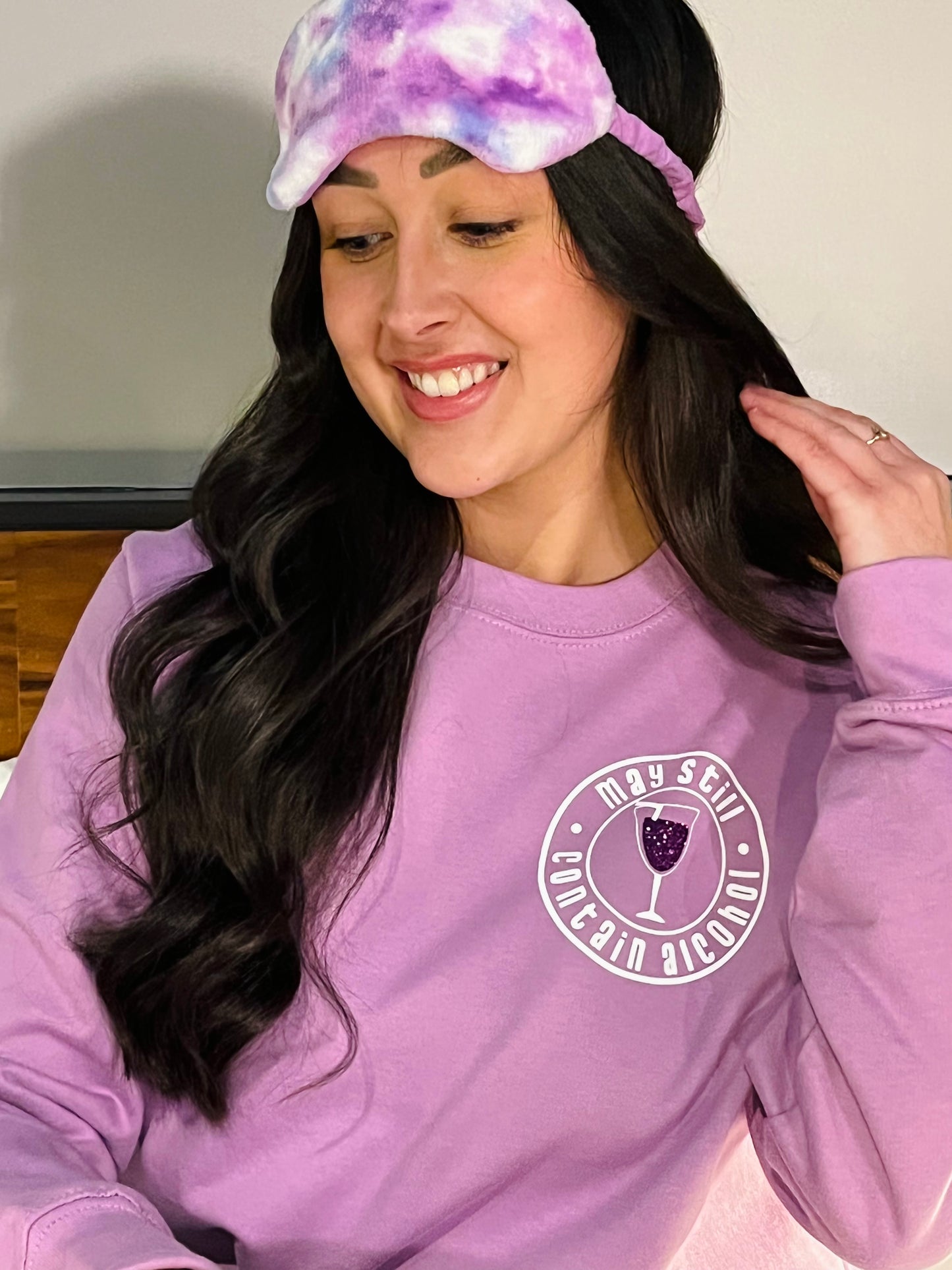 MAY CONTAIN ALCOHOL SWEATER