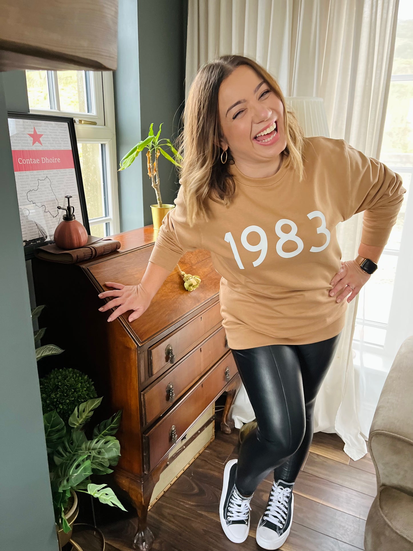 CUSTOM BIRTH YEAR SWEATER