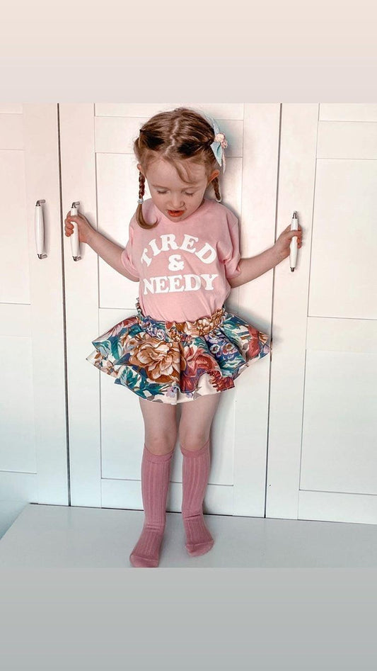 TIRED & NEEDY KIDS TEE