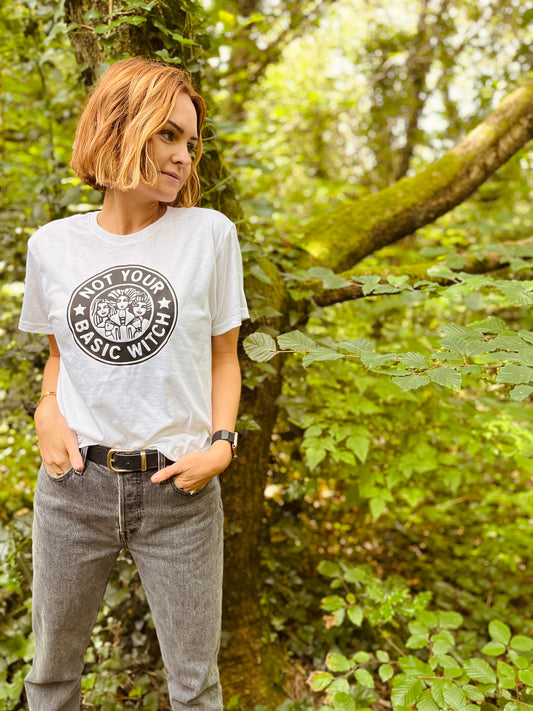 NOT YOUR BASIC WITCH T-SHIRT