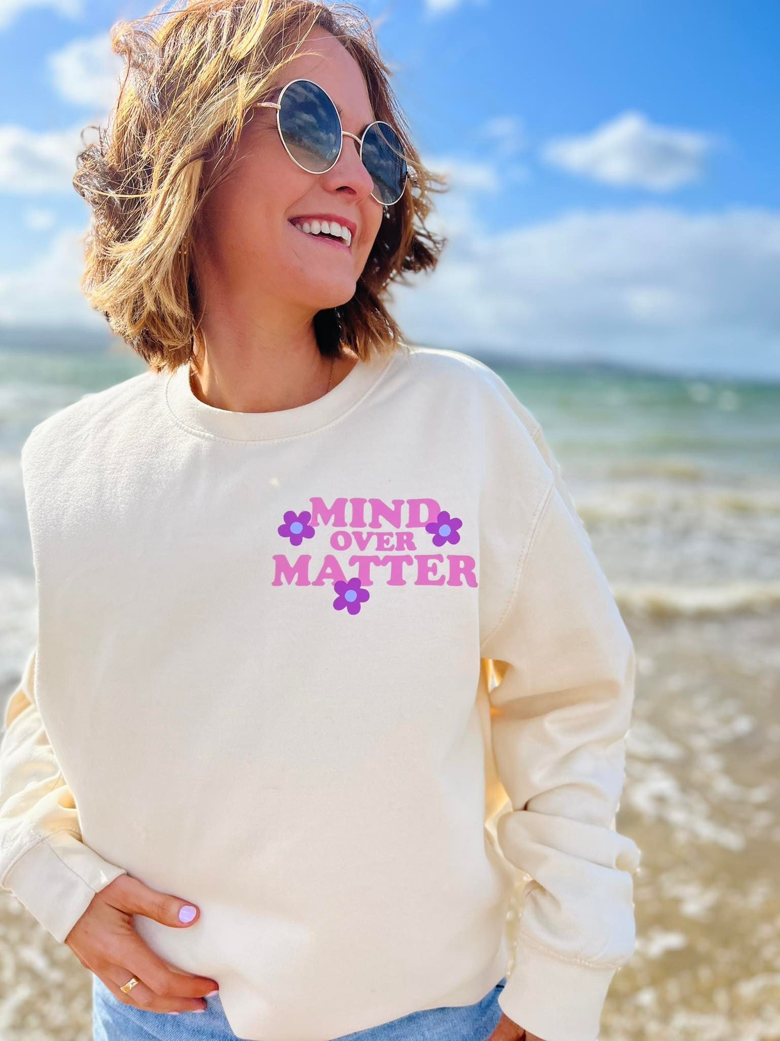 MIND OVER MATTER SUMMER SWEATER - Personalised Clothing – ThePaperPress