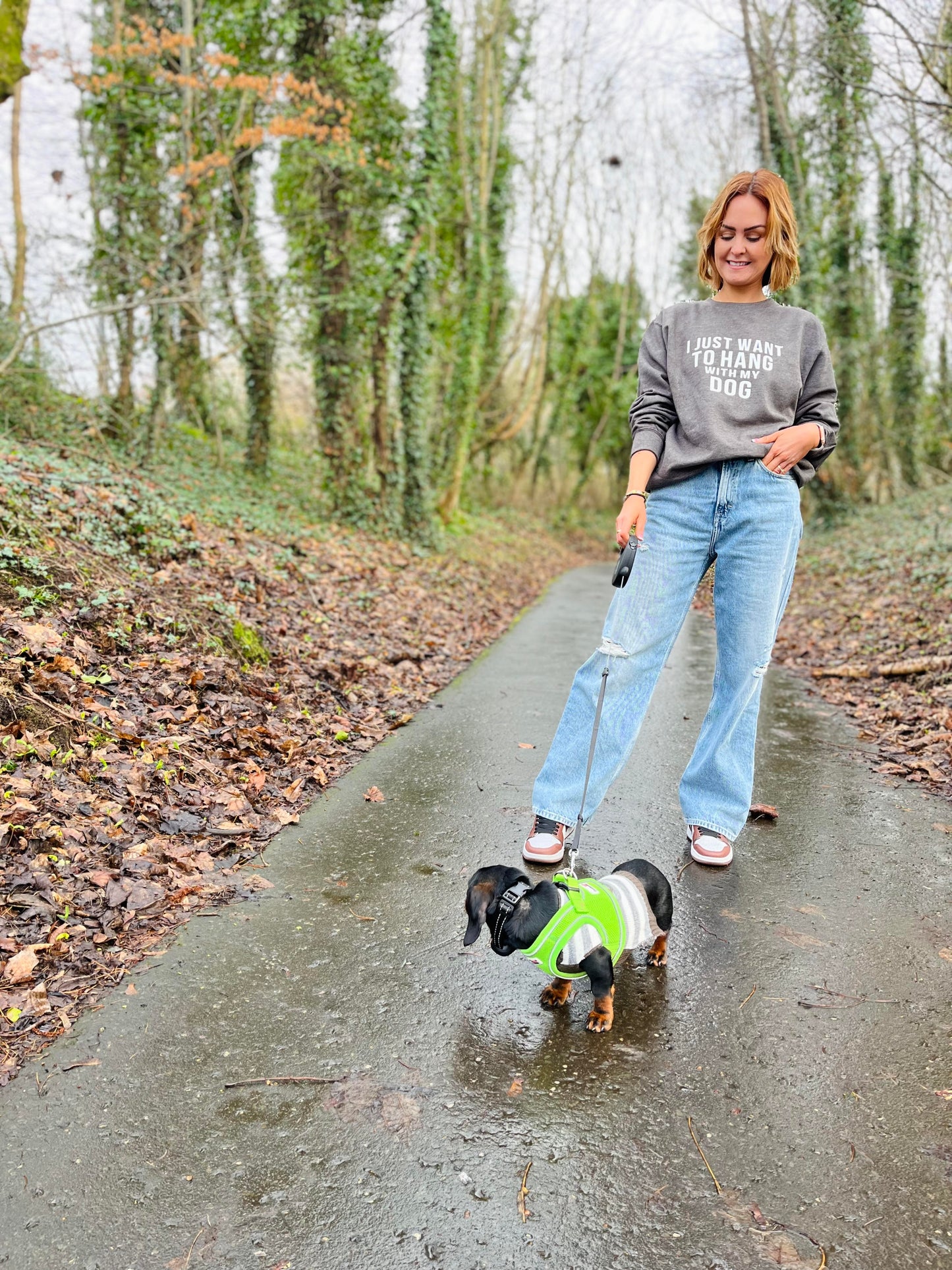 HANG WITH MY DOG SWEATER