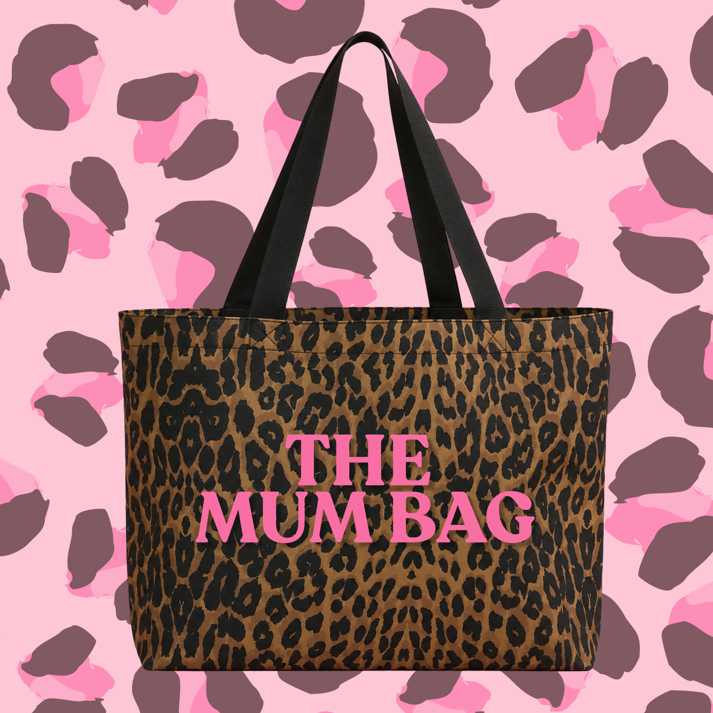 LEOPARD PRINT Carryall Tote Bag