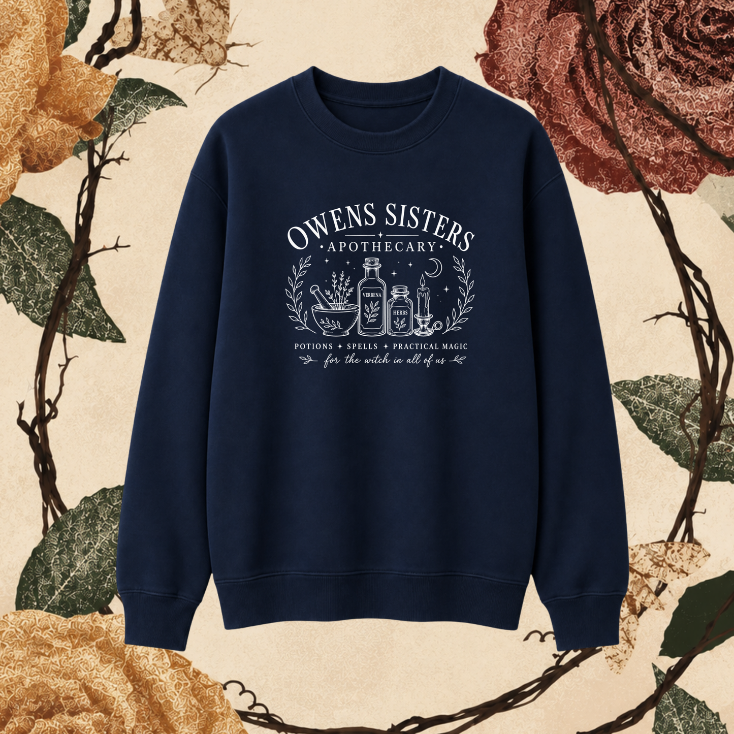 Practical magic Owen sisters inspired sweater 