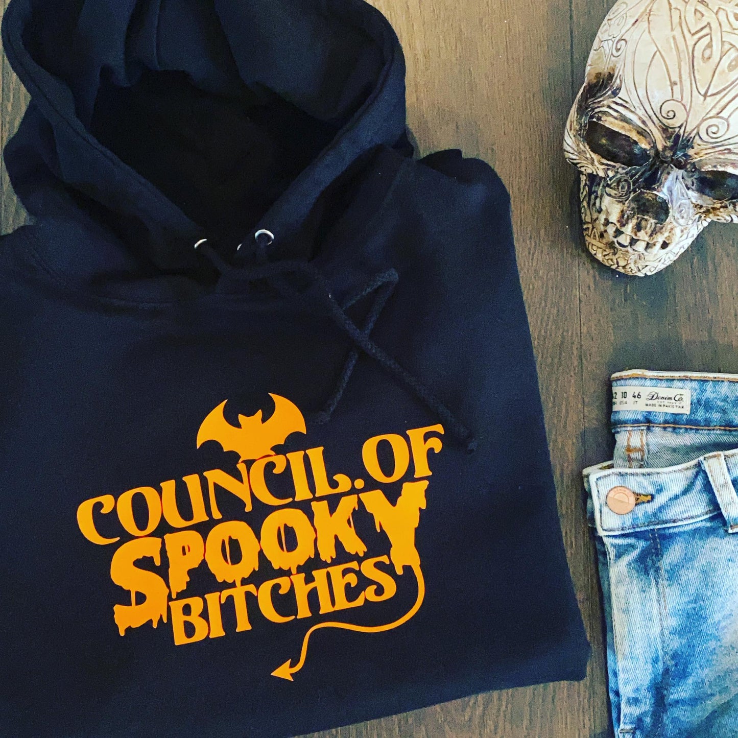 COUNCIL OF SPOOKY BITCHES HOODIE-ThePaperPress
