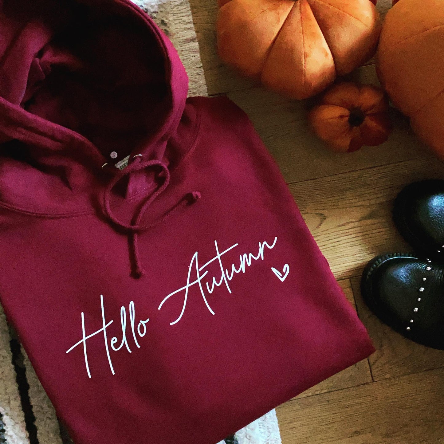 HELLO AUTUMN HOODIE-ThePaperPress