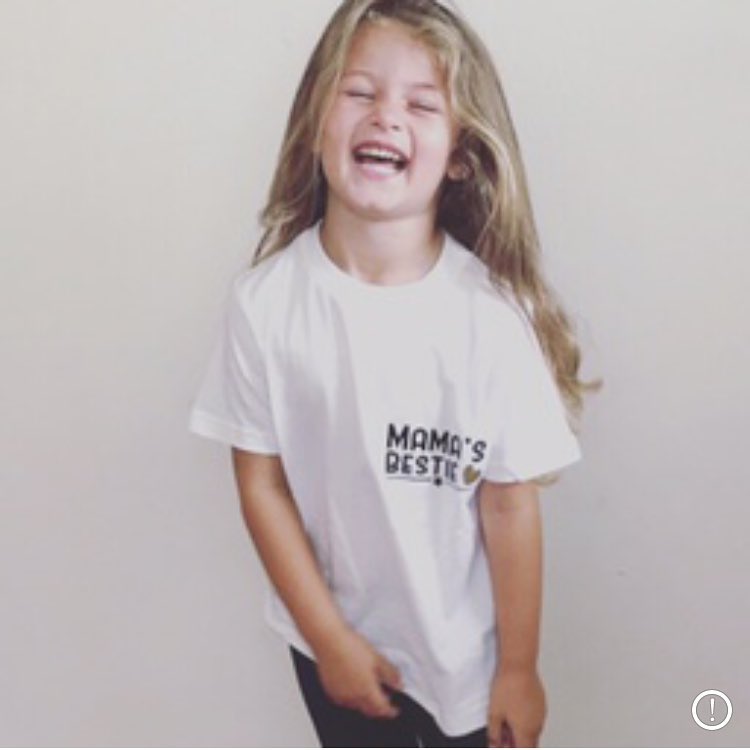 MAMA'S BESTIE KIDS TEE