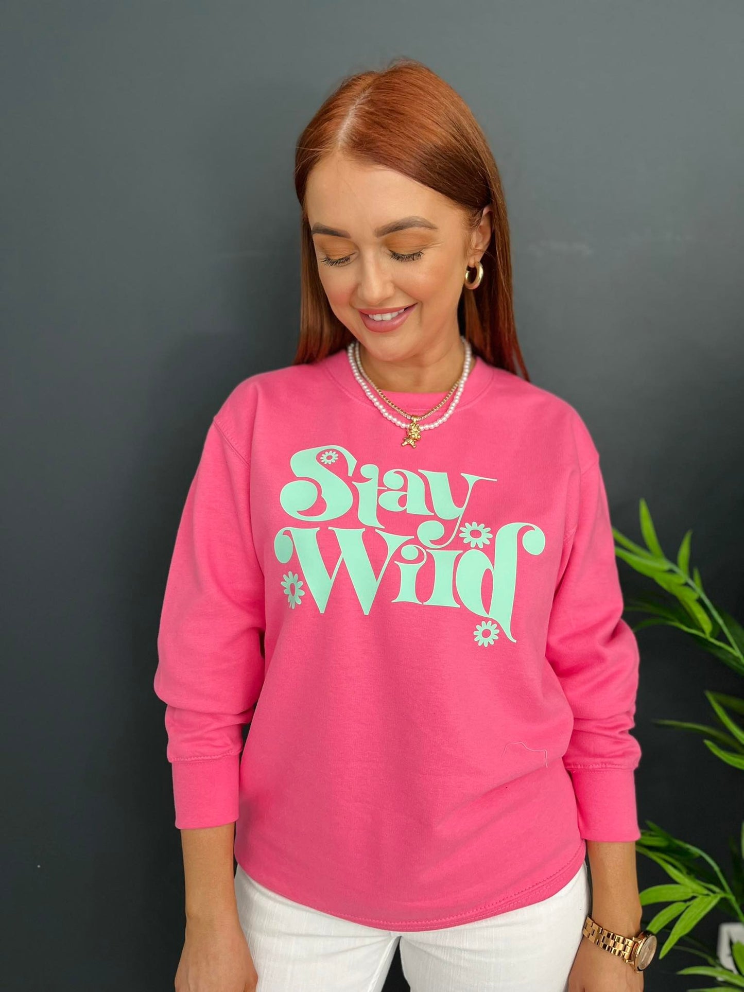 STAY WILD SPRING SWEATER